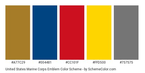 marine corps colors rgb